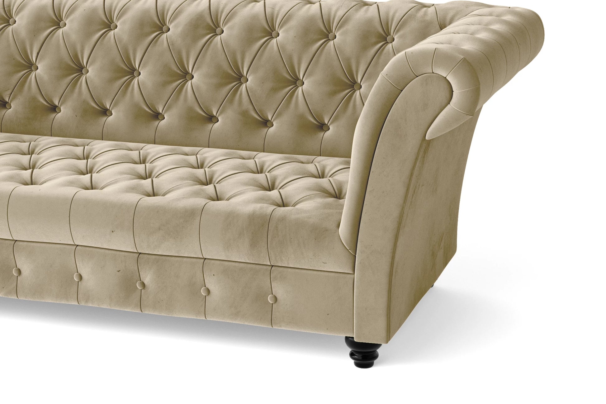 Civita Armchair Cream Velvet