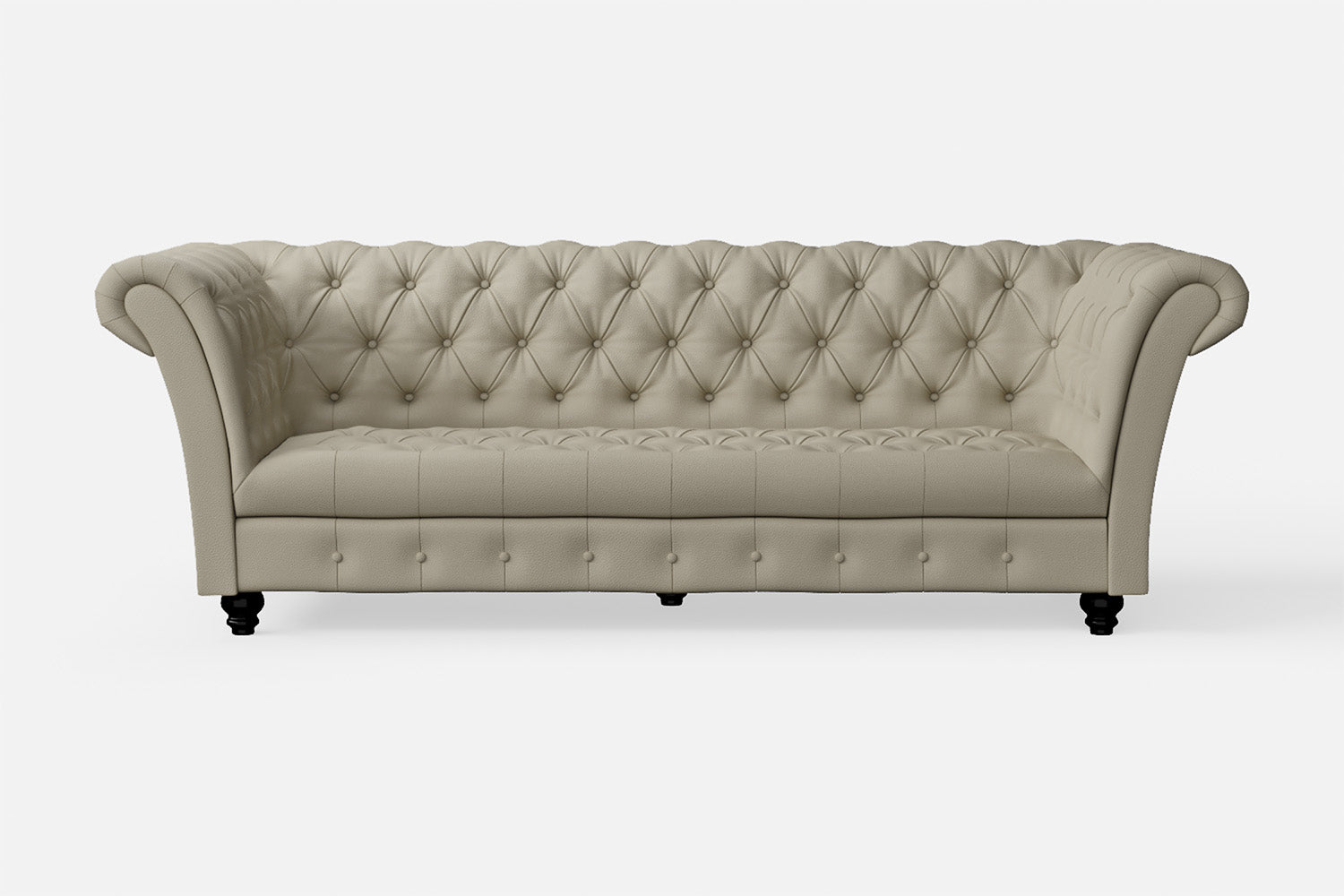 Civita 2 Seater Sofa Cream Leather