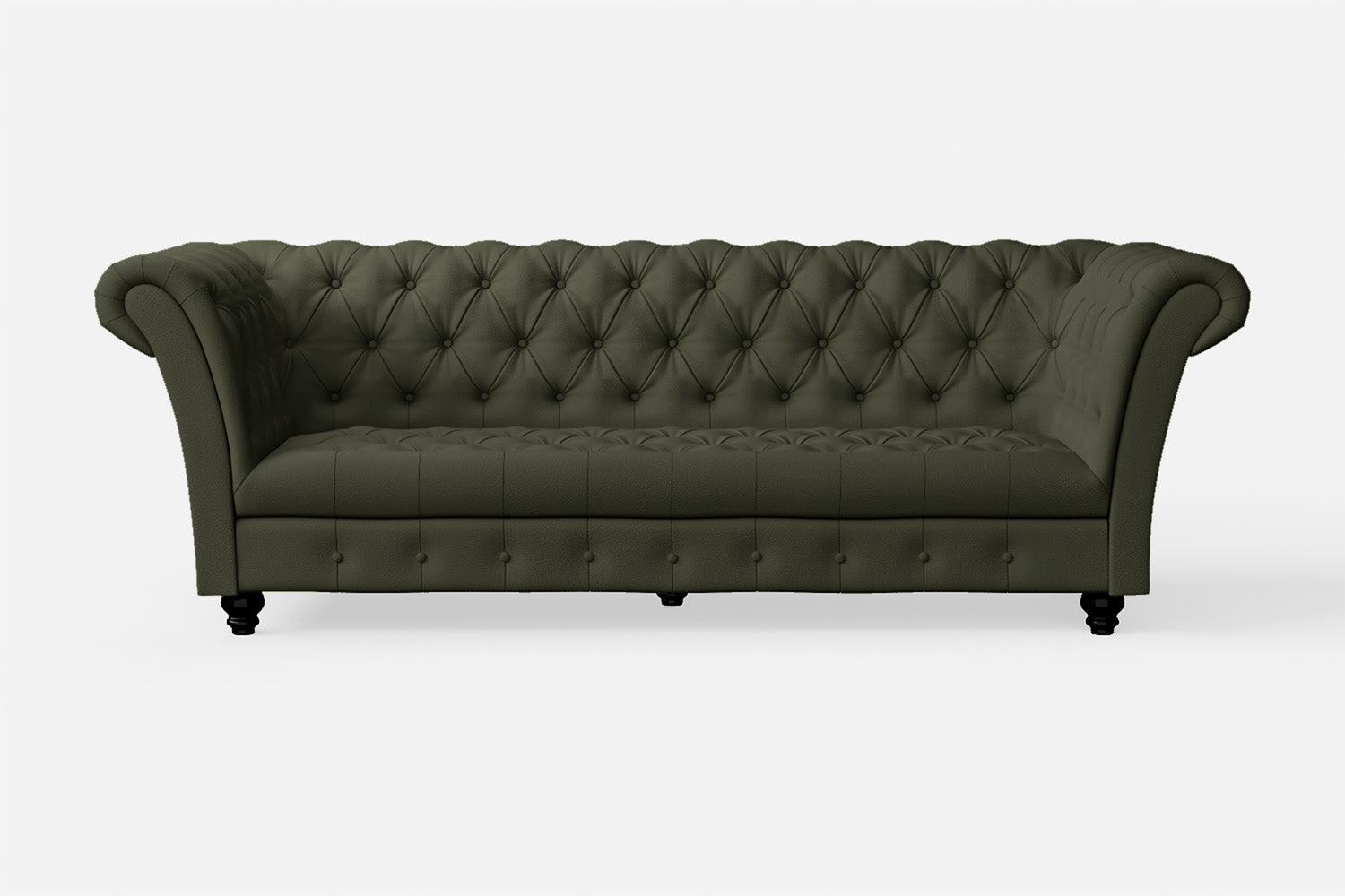 Civita 2 Seater Sofa Sage Leather