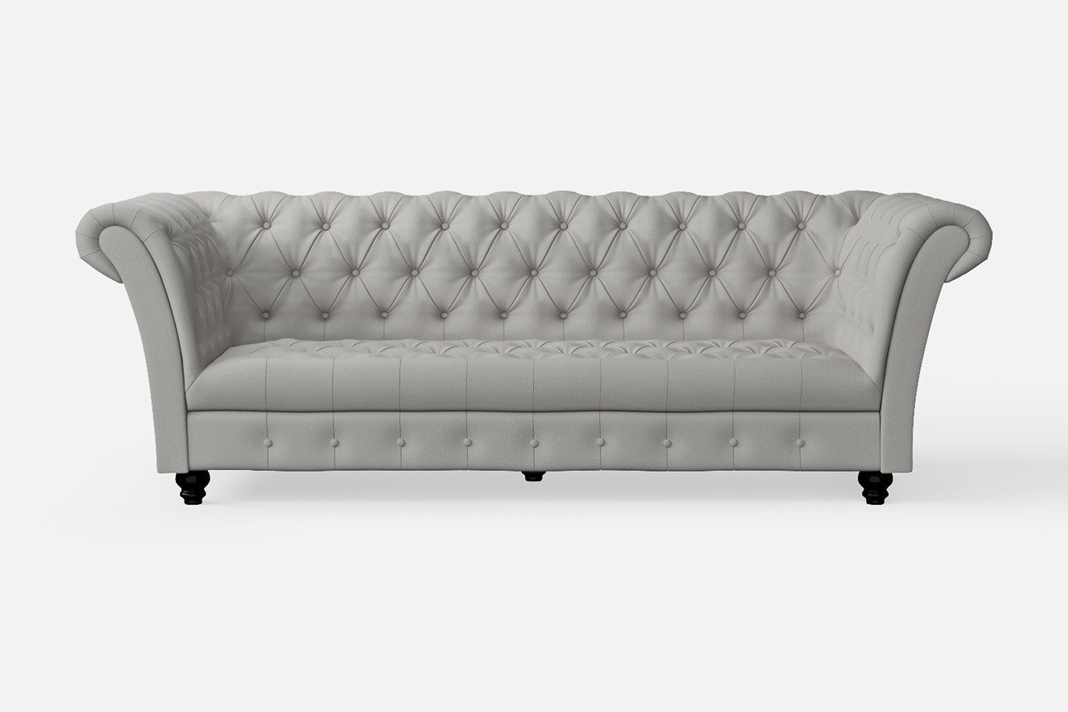 Civita 2 Seater Sofa White Leather