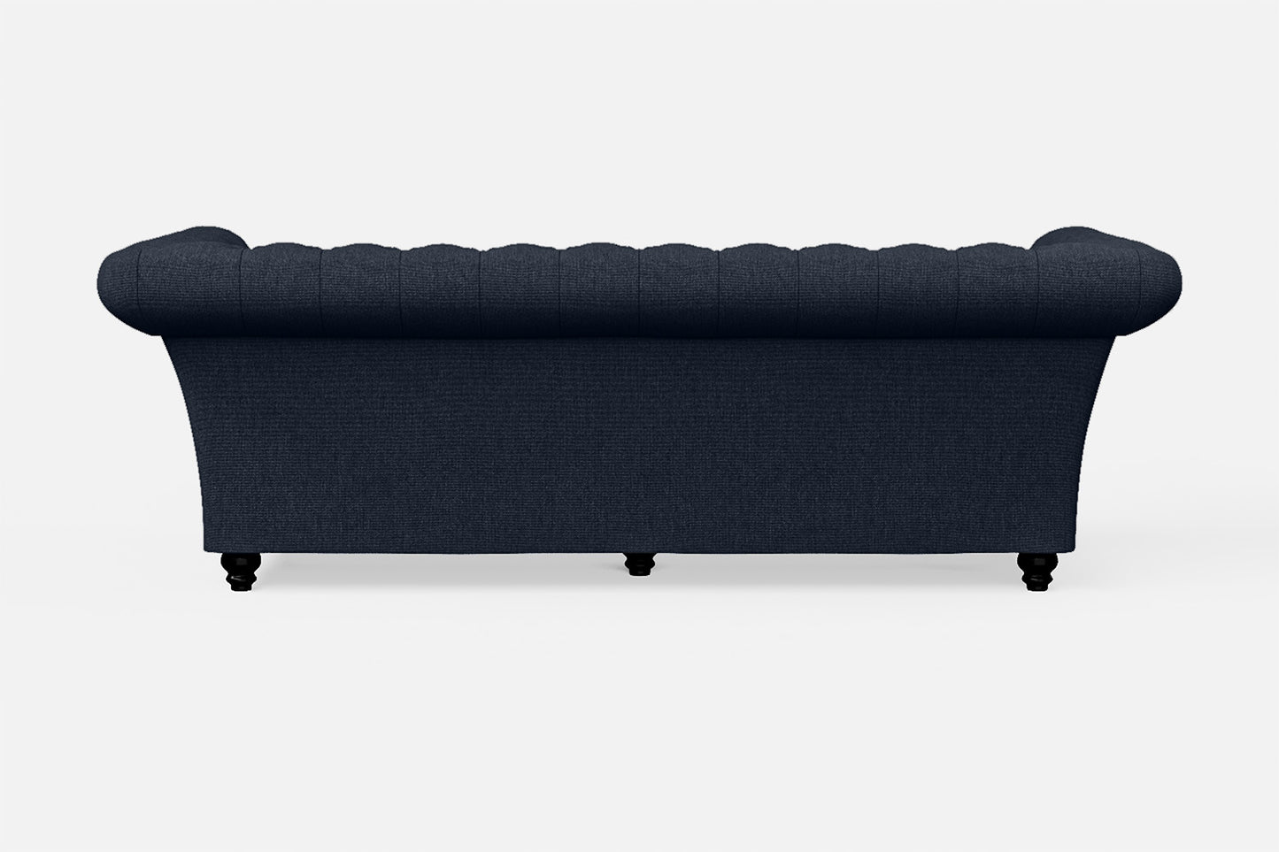 Civita 2 Seater Sofa Dark Blue Linen Fabric