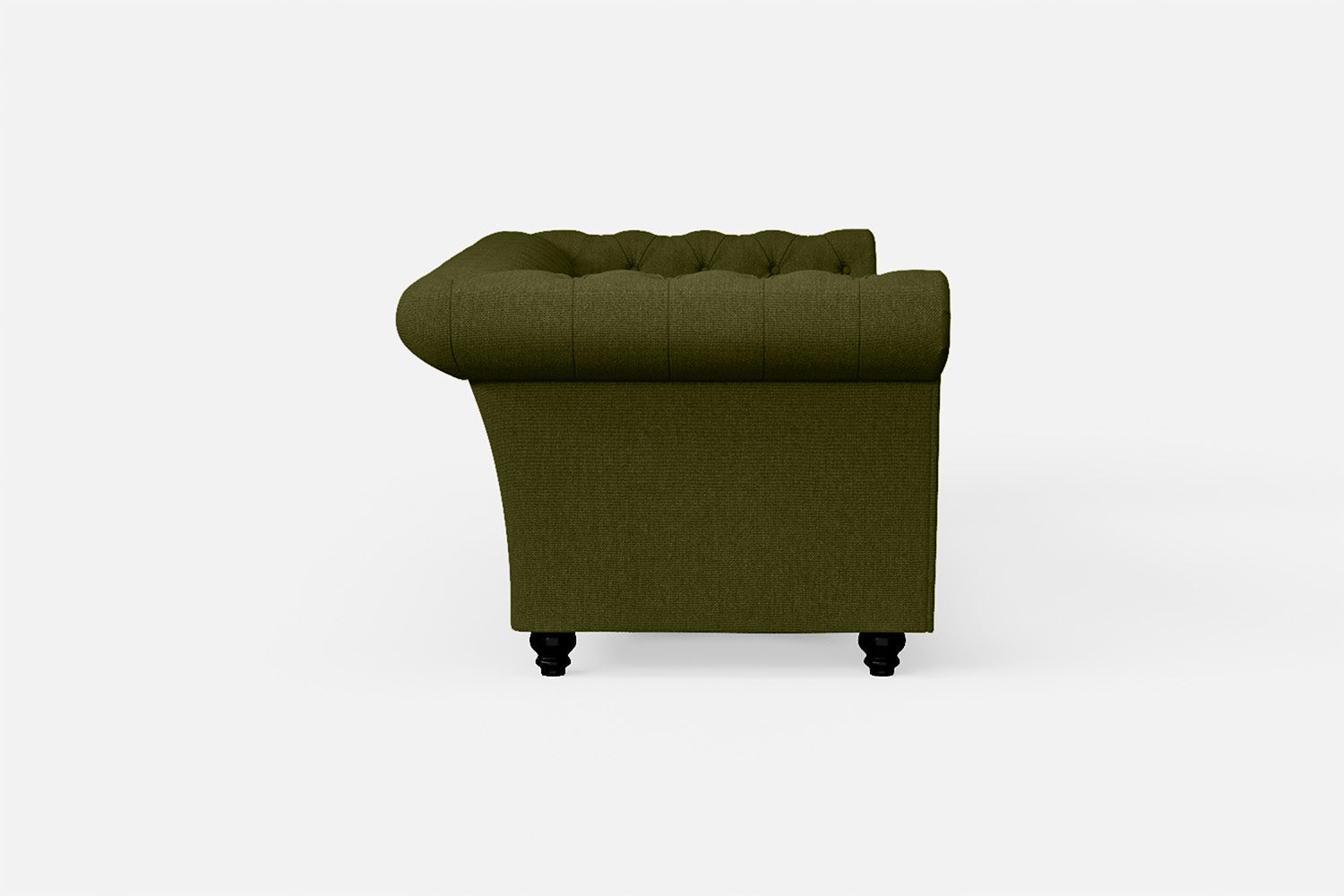 Civita 2 Seater Sofa Olive Linen Fabric