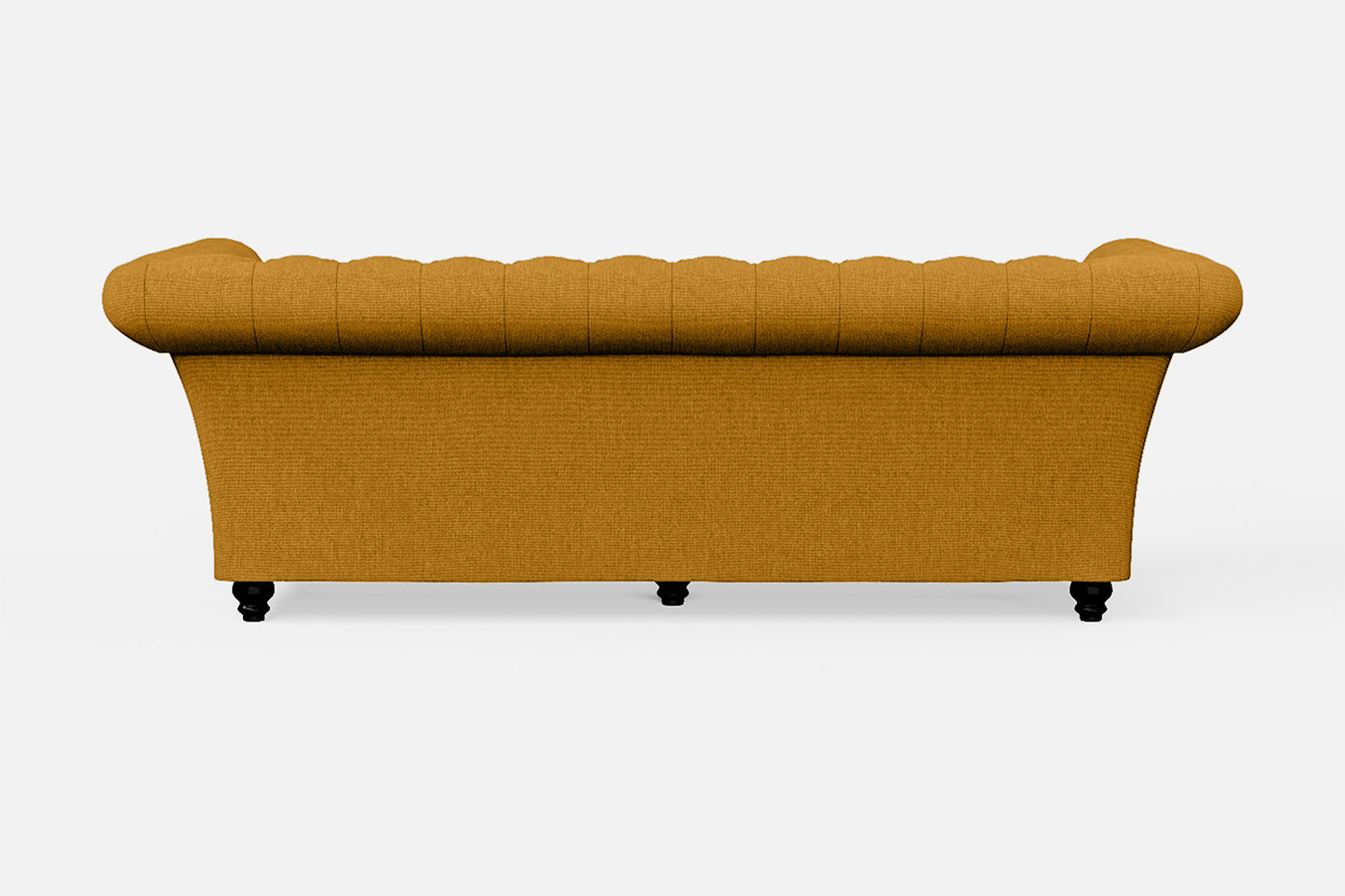 Civita 2 Seater Sofa Yellow Linen Fabric