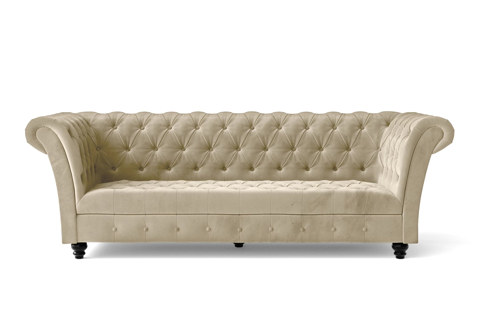 Civita 2 Seater Sofa Cream Velvet