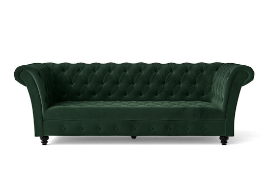 Civita 2 Seater Sofa Green Velvet