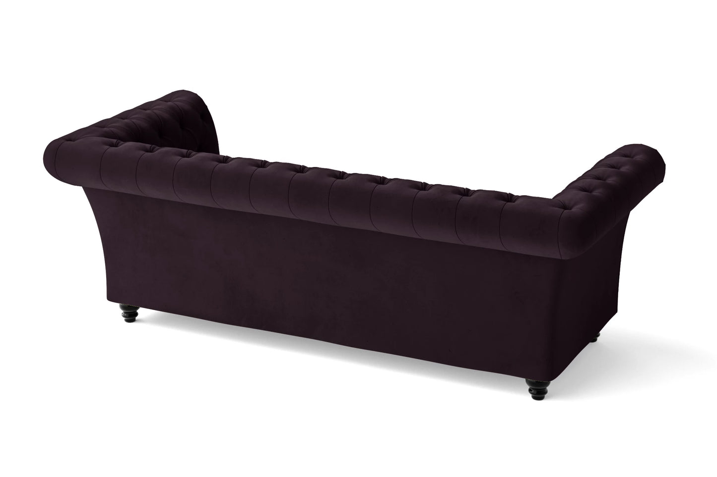 Civita 2 Seater Sofa Purple Velvet