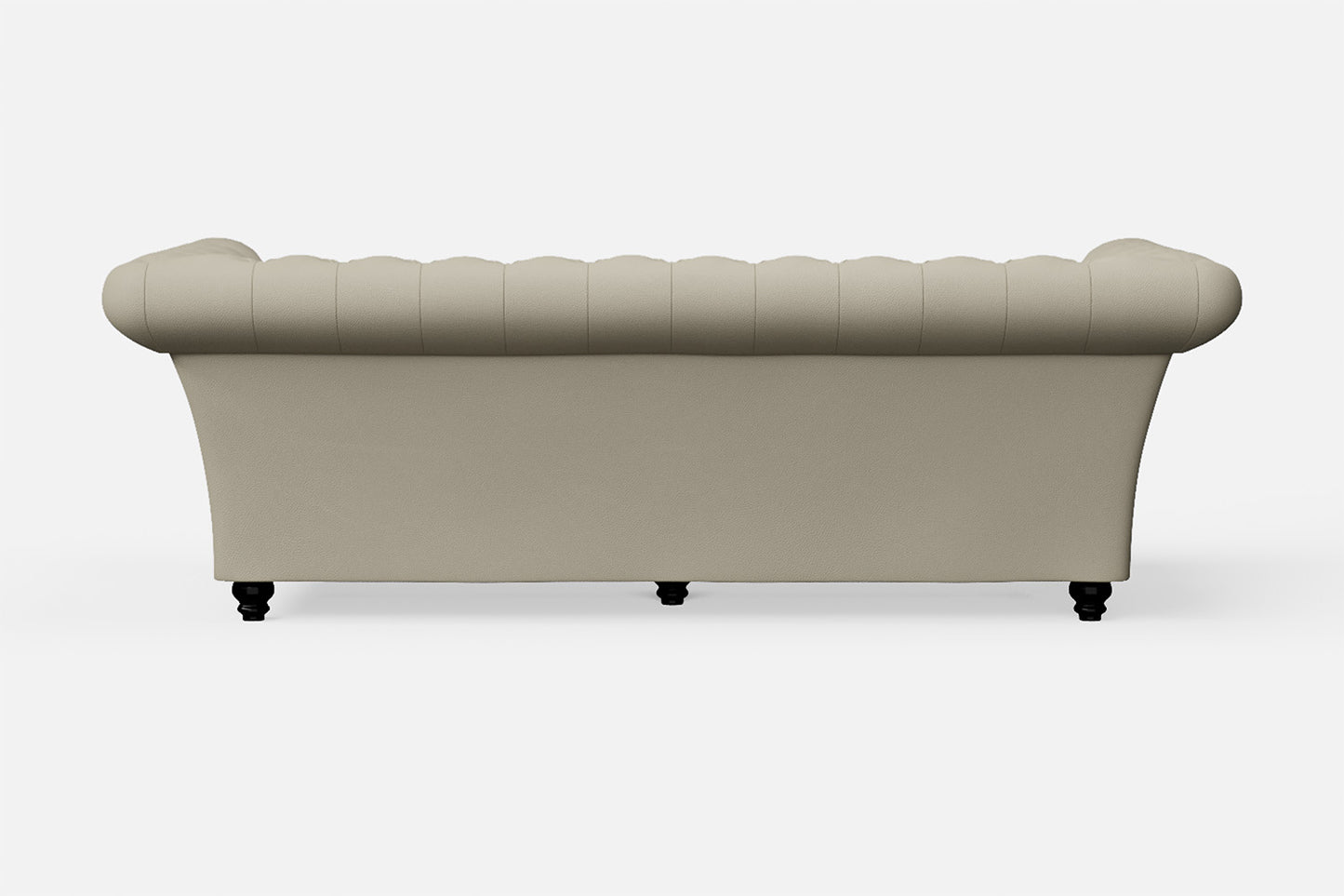 Civita 3 Seater Sofa Cream Leather