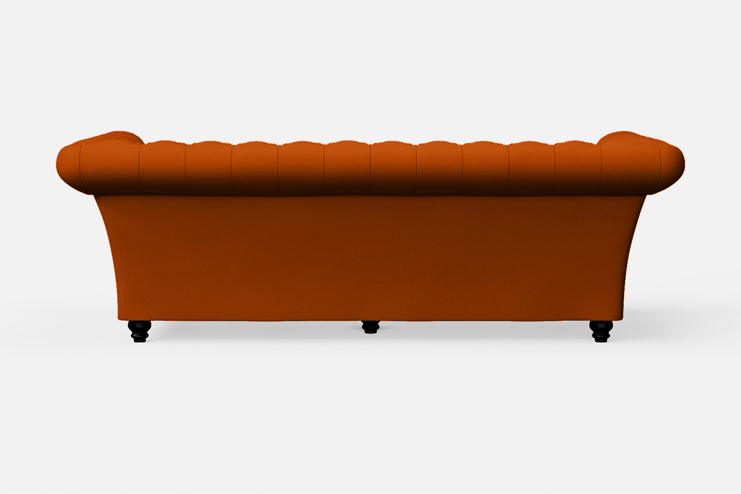 Civita 3 Seater Sofa Orange Leather