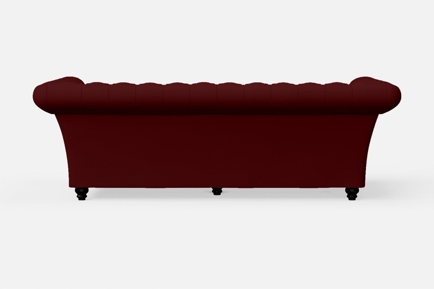 Civita 3 Seater Sofa Red Leather