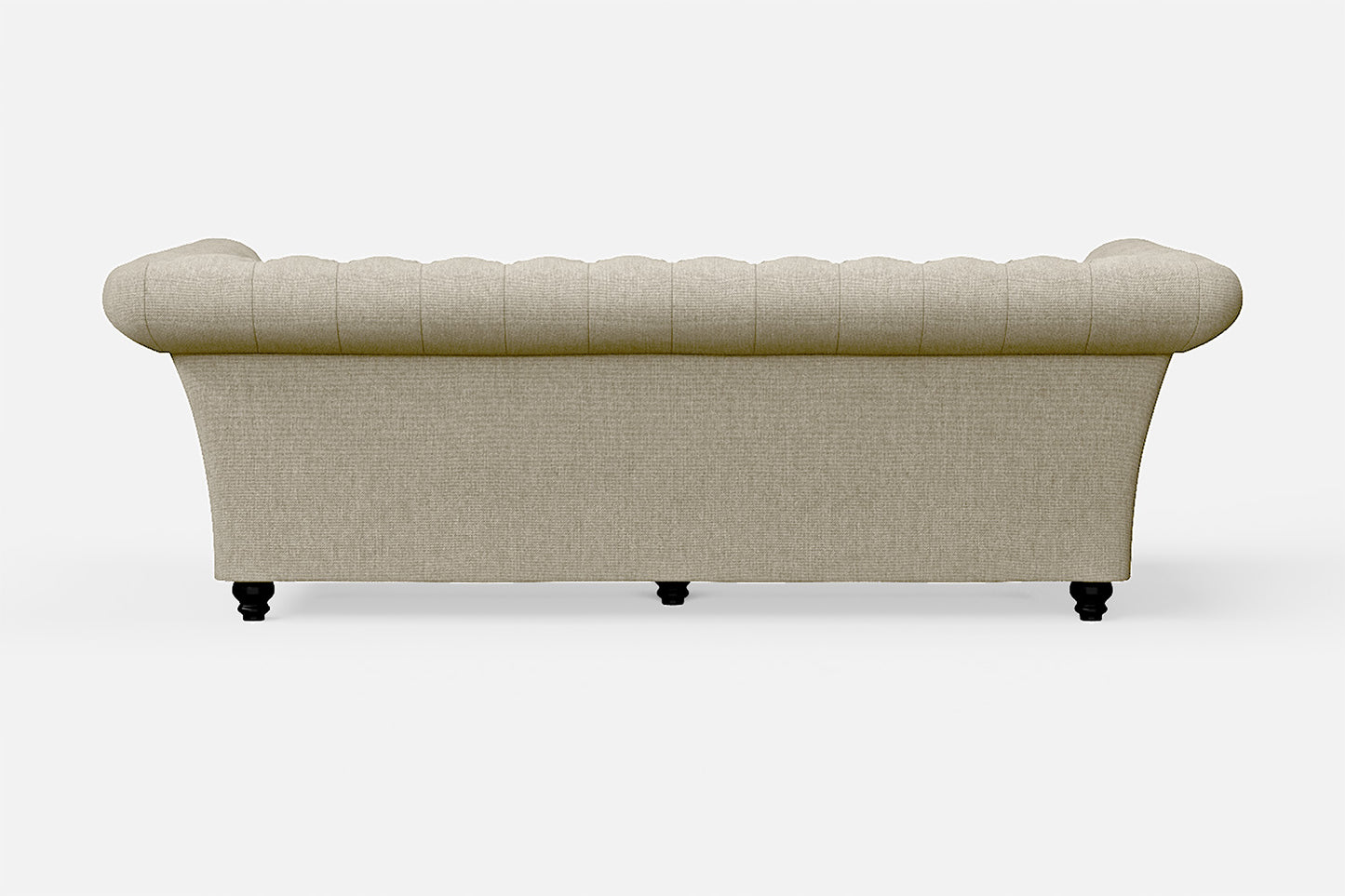 Civita 3 Seater Sofa Cream Linen Fabric