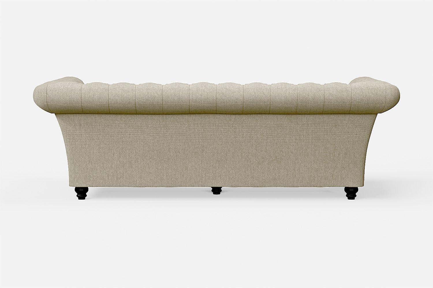 Civita 3 Seater Sofa Cream Linen Fabric