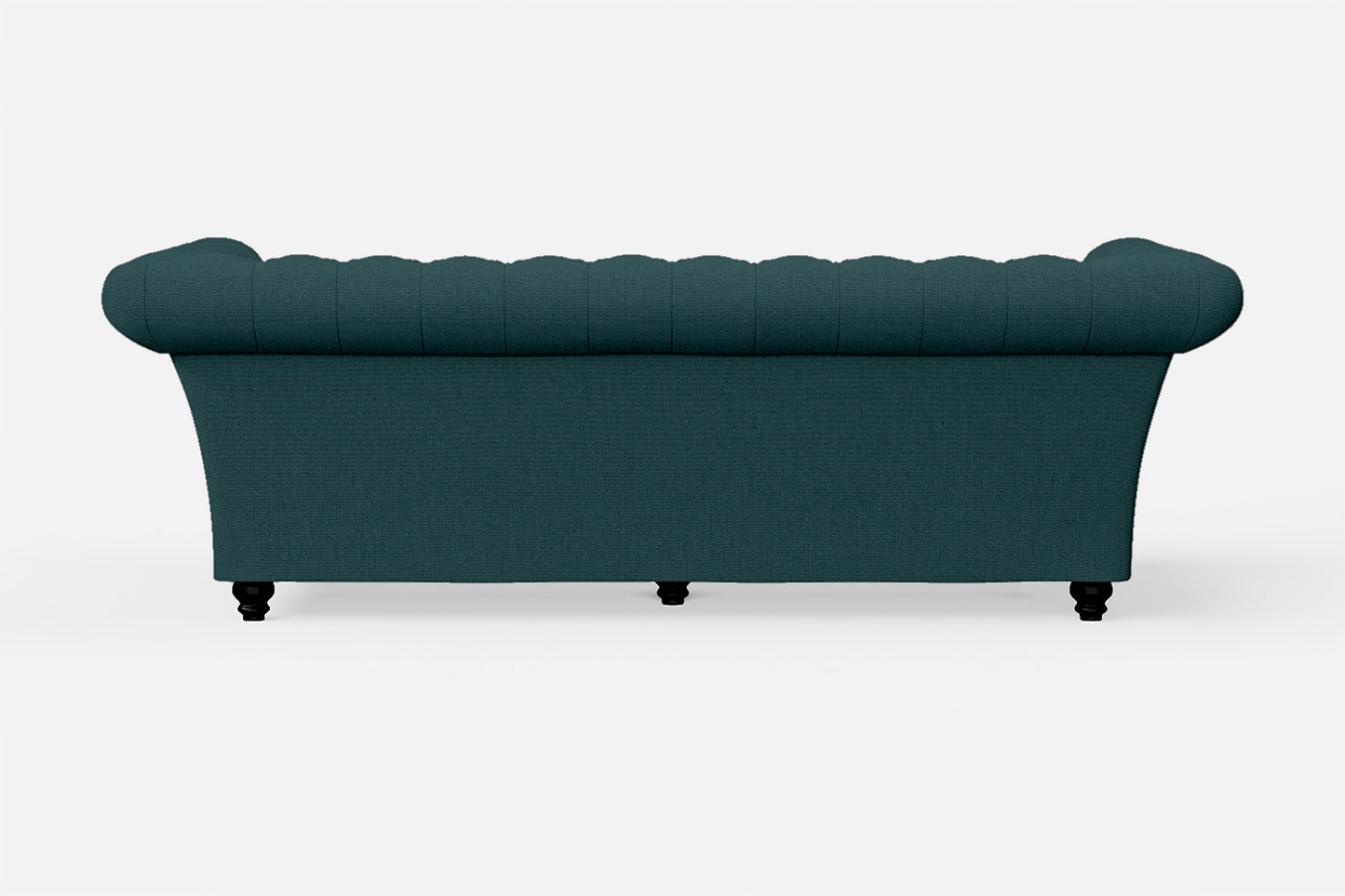 Civita 3 Seater Sofa Teal Linen Fabric