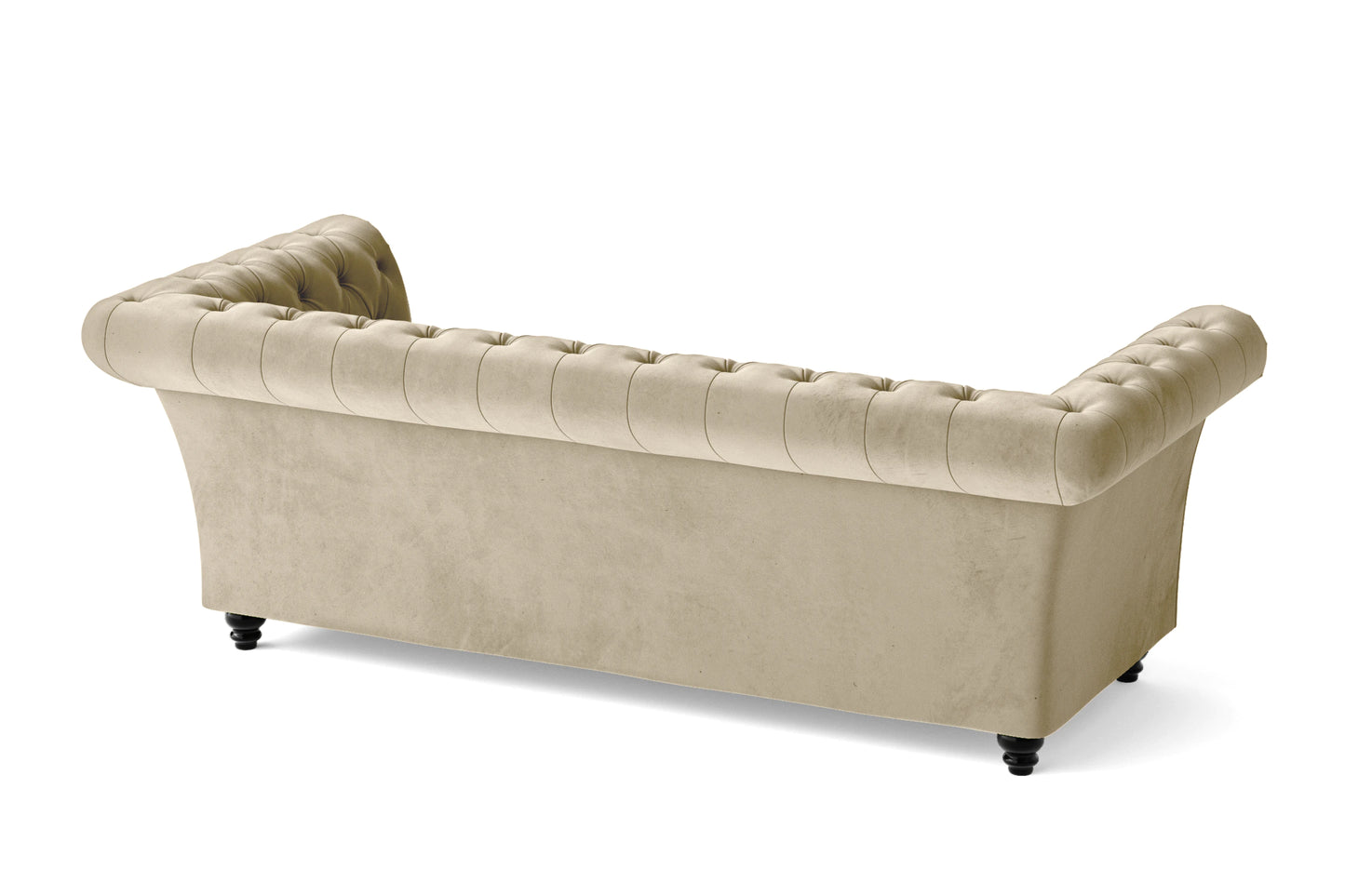 Civita 3 Seater Sofa Cream Velvet