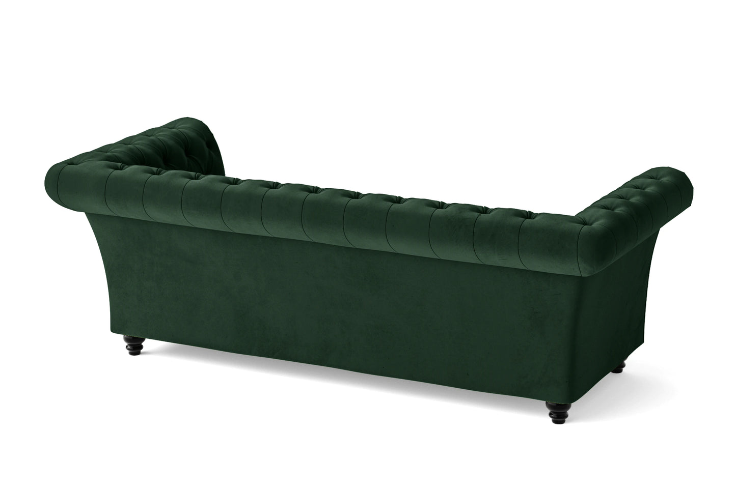 Civita 3 Seater Sofa Green Velvet