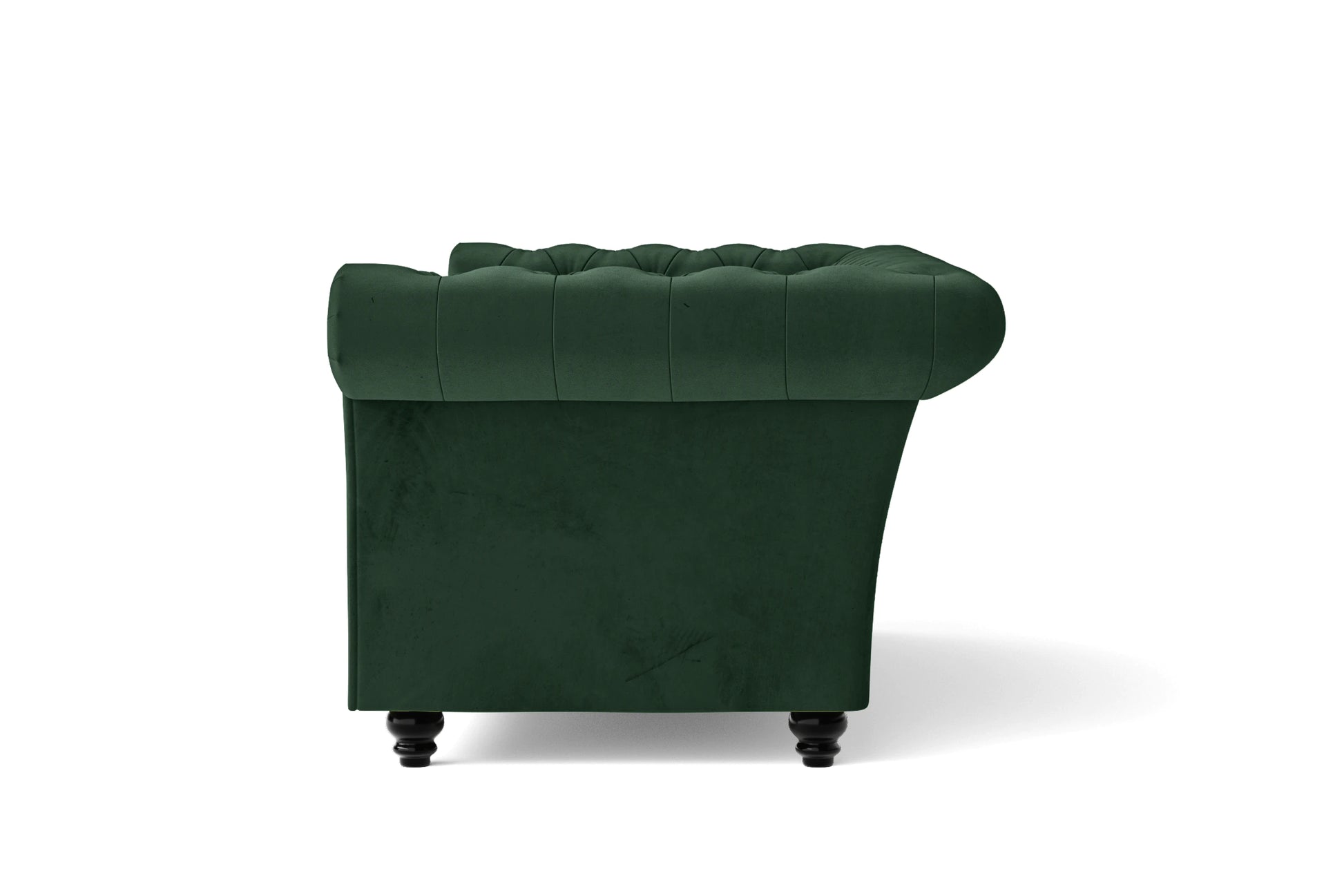 Civita 3 Seater Sofa Green Velvet