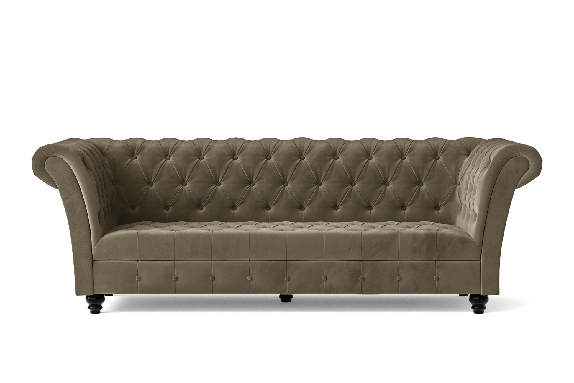 Civita 3 Seater Sofa Sand Velvet