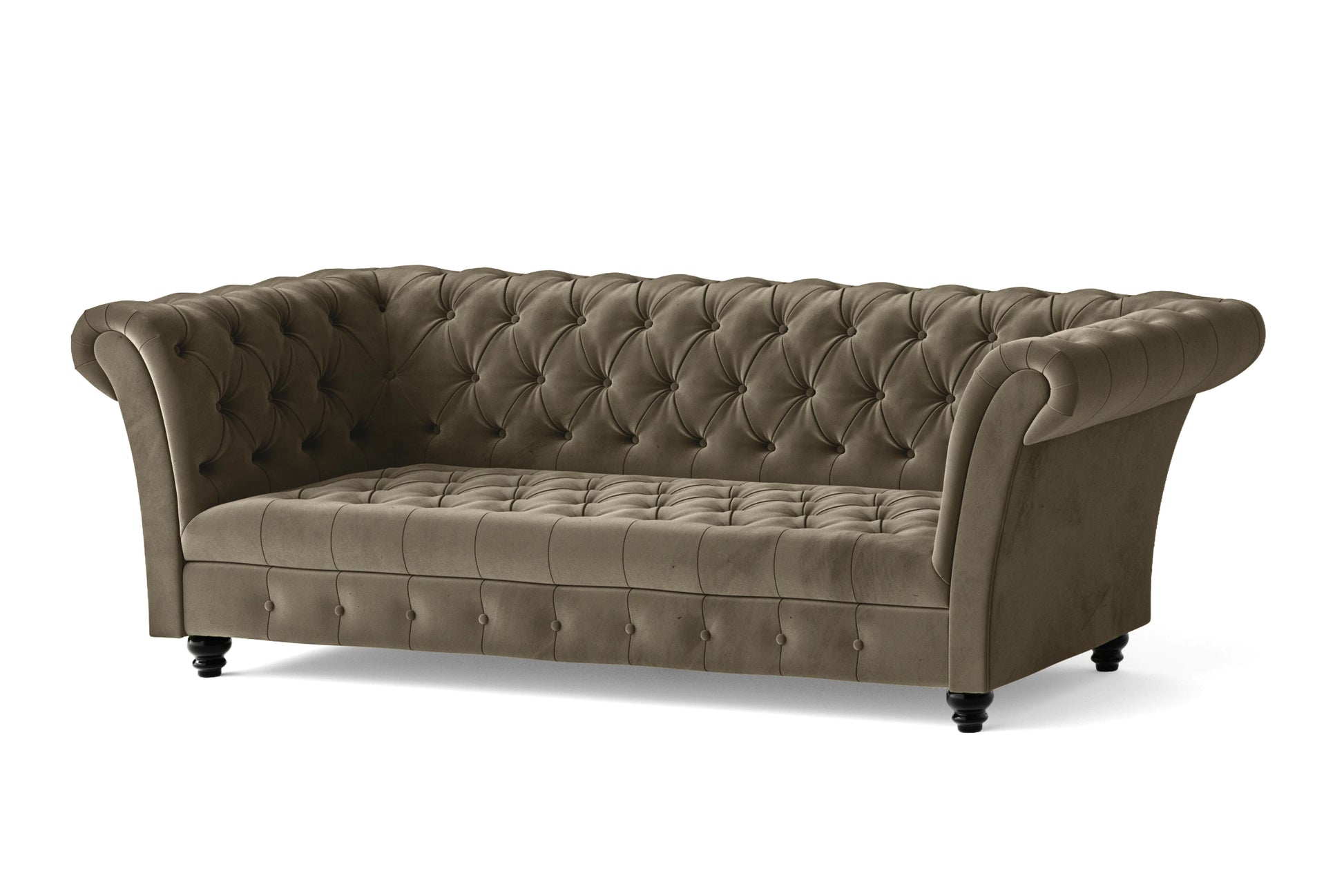 Civita 3 Seater Sofa Sand Velvet