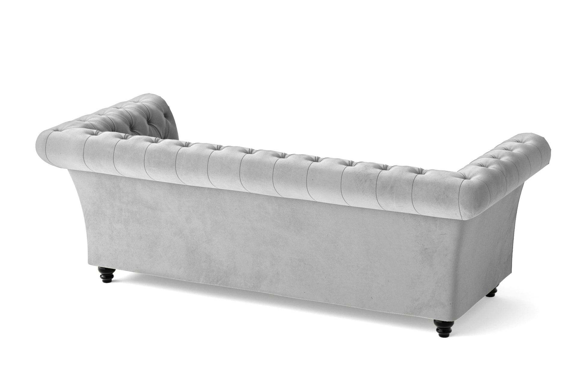 Civita 3 Seater Sofa White Velvet