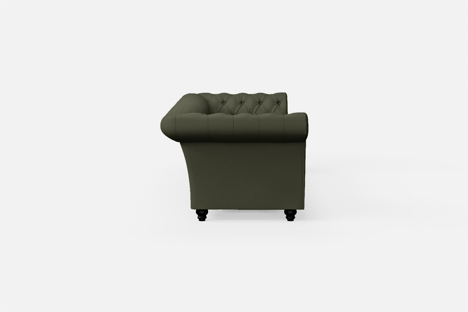 Civita 4 Seater Sofa Sage Leather