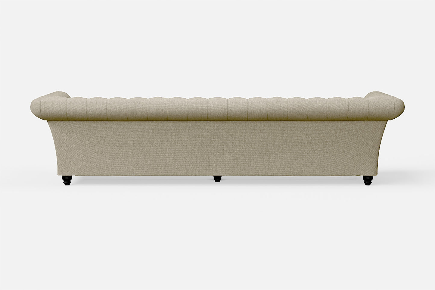 Civita 4 Seater Sofa Cream Linen Fabric