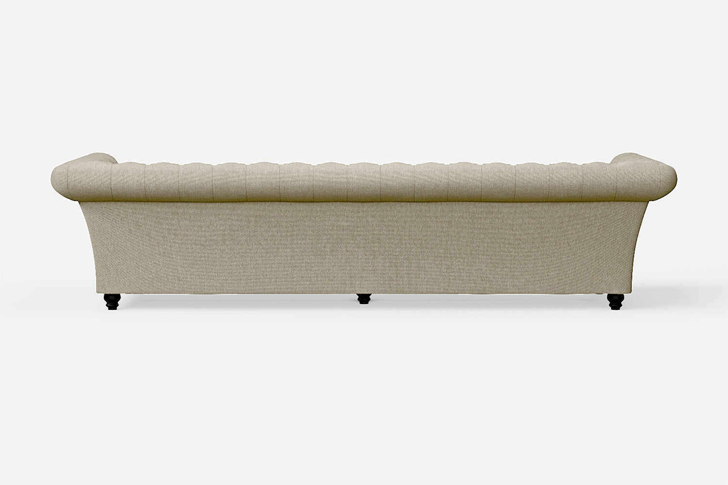 Civita 4 Seater Sofa Cream Linen Fabric