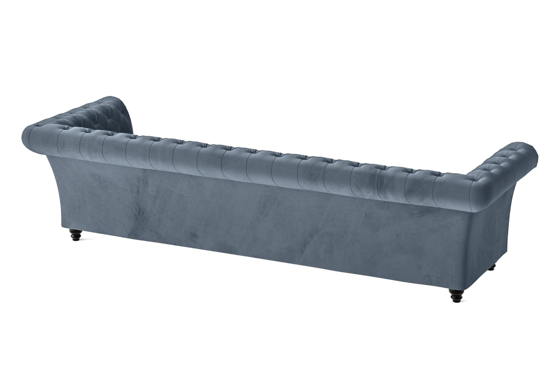 Civita 4 Seater Sofa Baby Blue Velvet