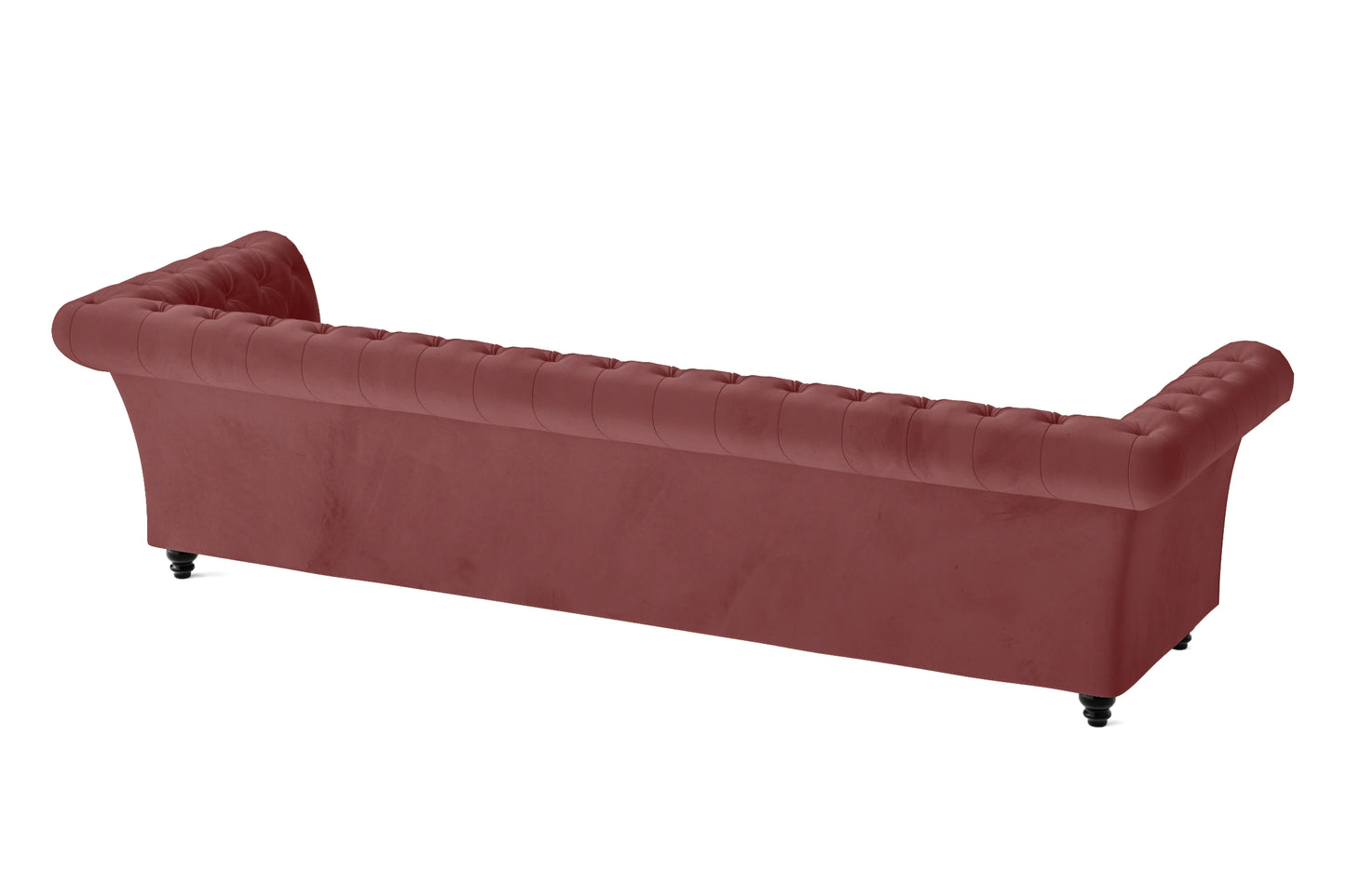 Civita 4 Seater Sofa Pink Velvet