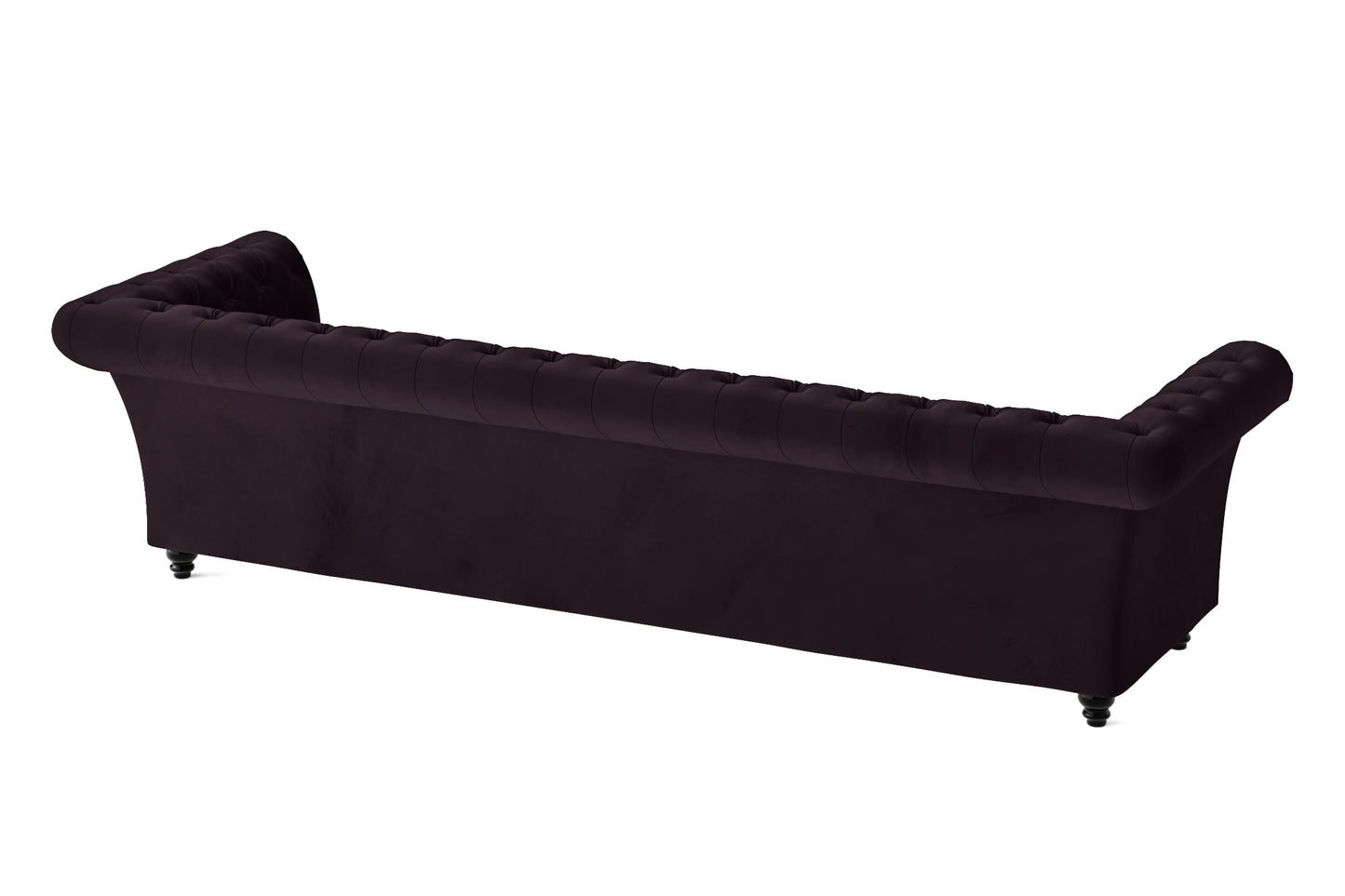 Civita 4 Seater Sofa Purple Velvet