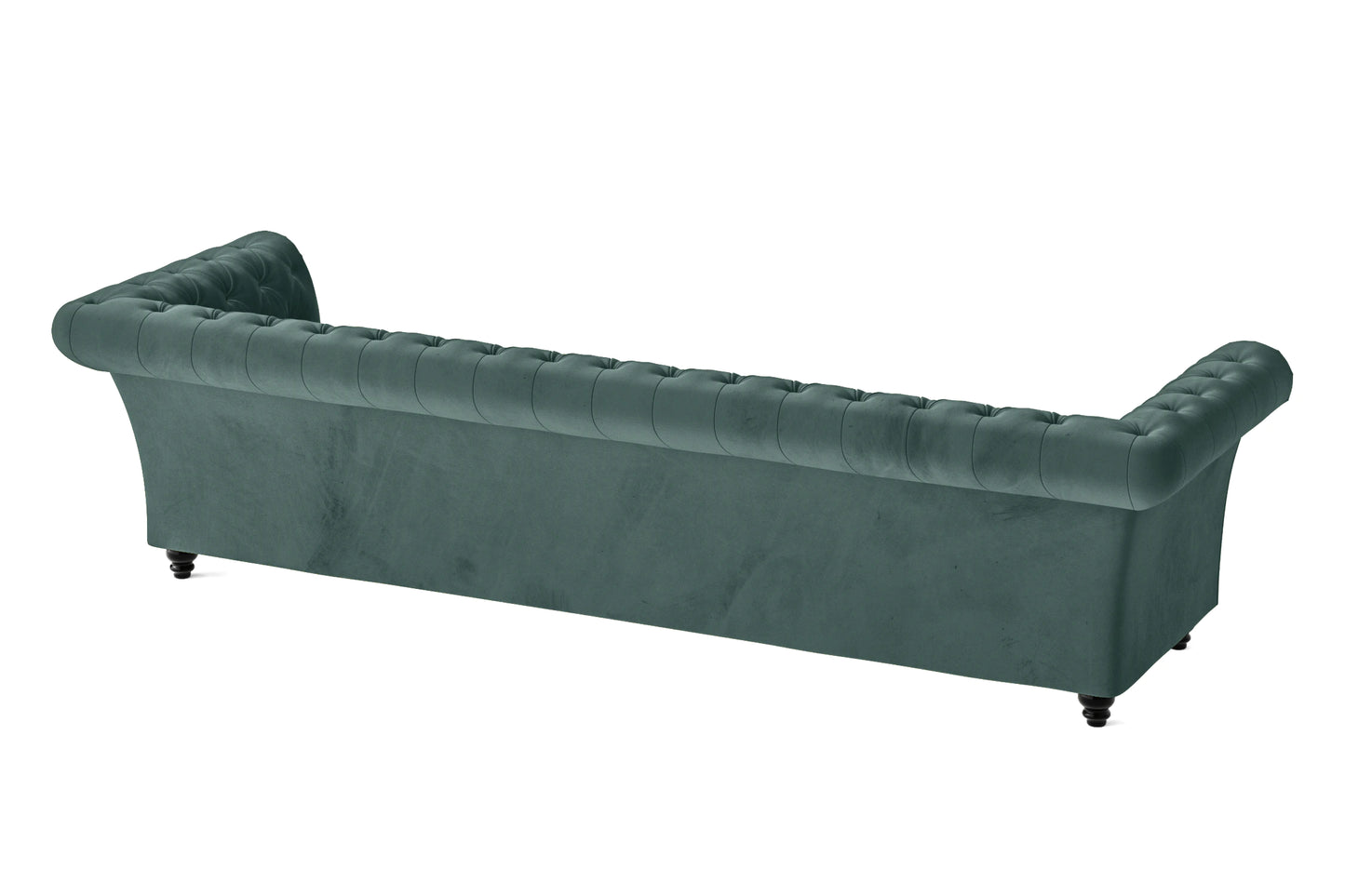 Civita 4 Seater Sofa Teal Velvet