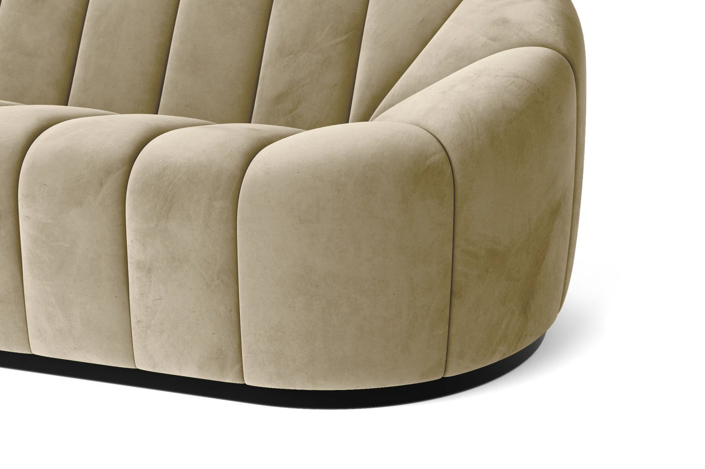 Columbia Armchair Cream Velvet