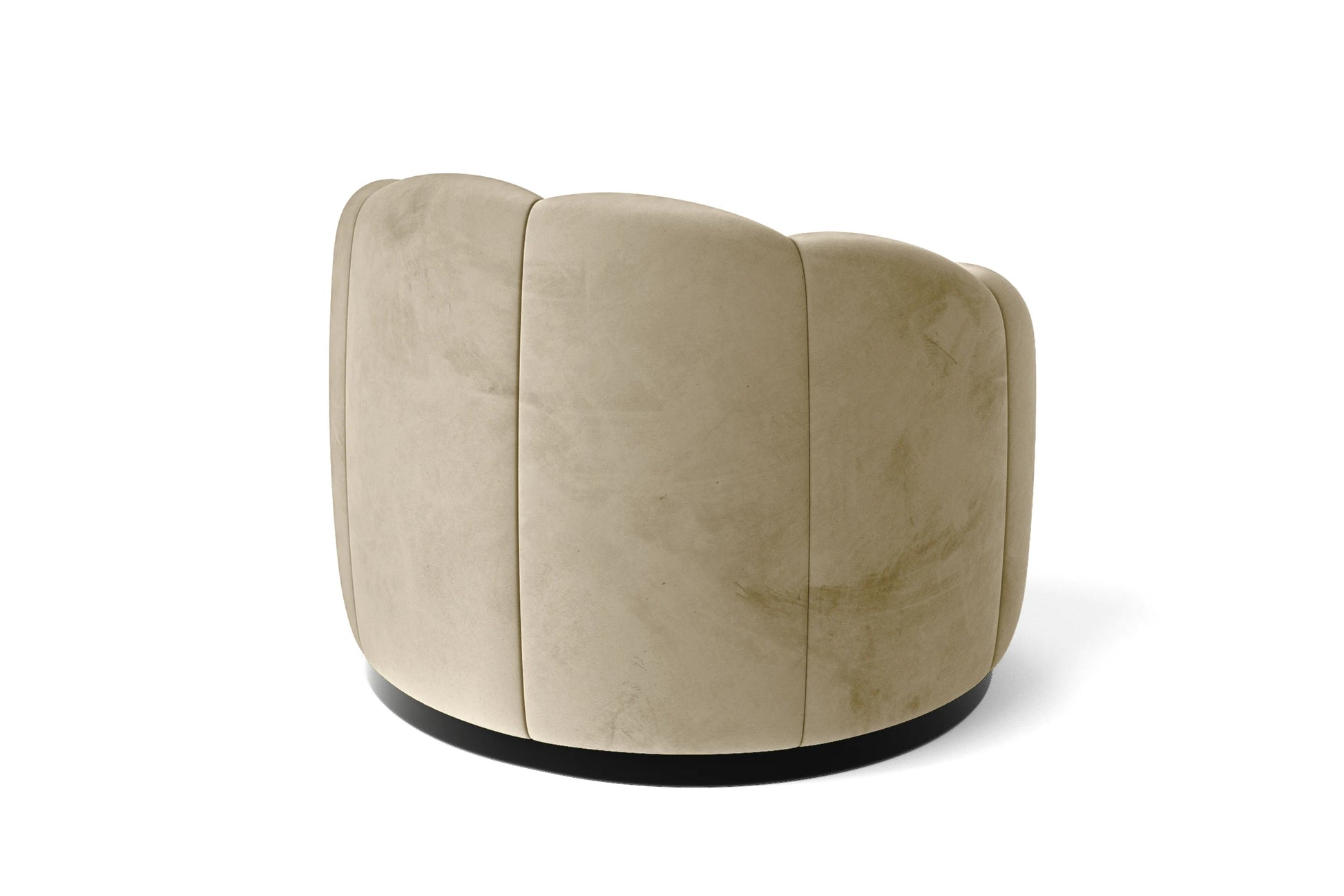 Columbia Armchair Cream Velvet