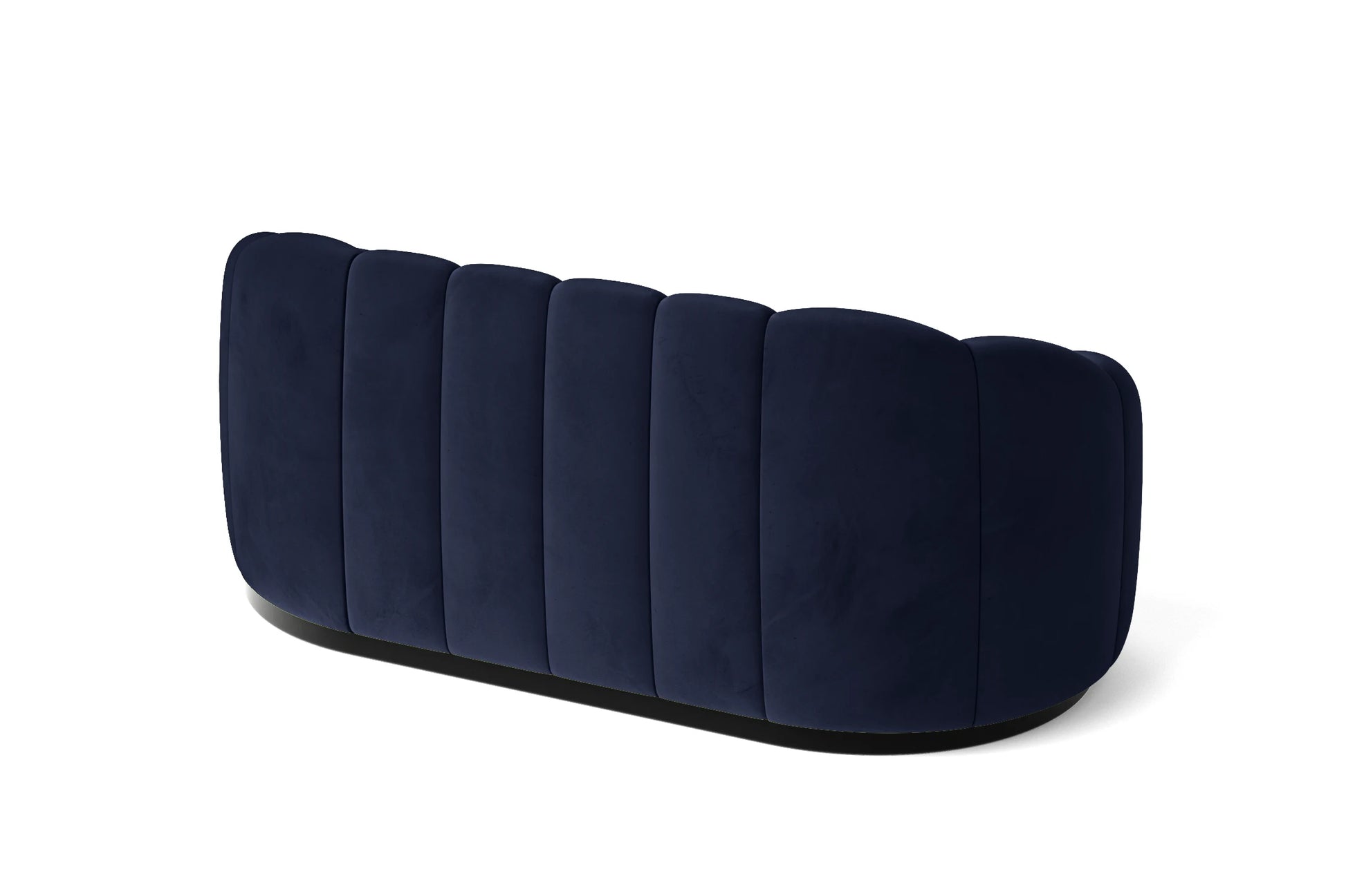 Columbia 2 Seater Sofa Dark Blue Velvet