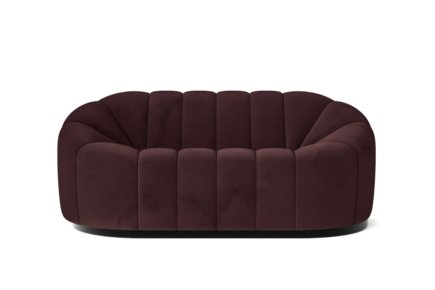 Columbia 2 Seater Sofa Grape Velvet