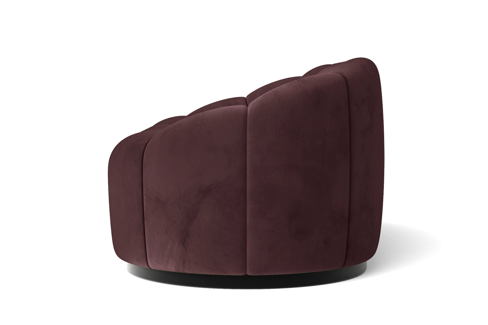 Columbia 2 Seater Sofa Grape Velvet