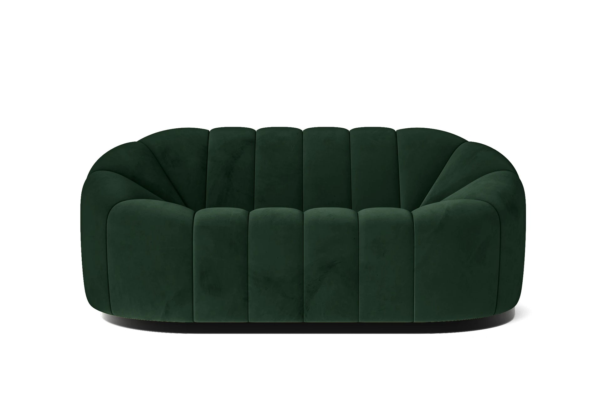 Columbia 2 Seater Sofa Green Velvet