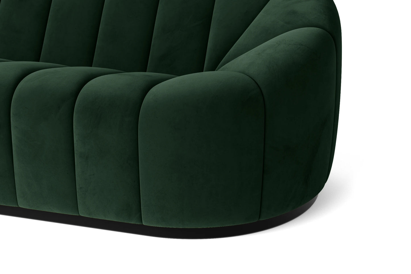 Columbia 2 Seater Sofa Green Velvet