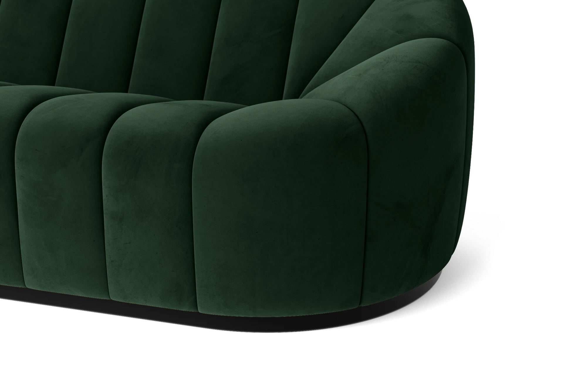 Columbia 2 Seater Sofa Green Velvet