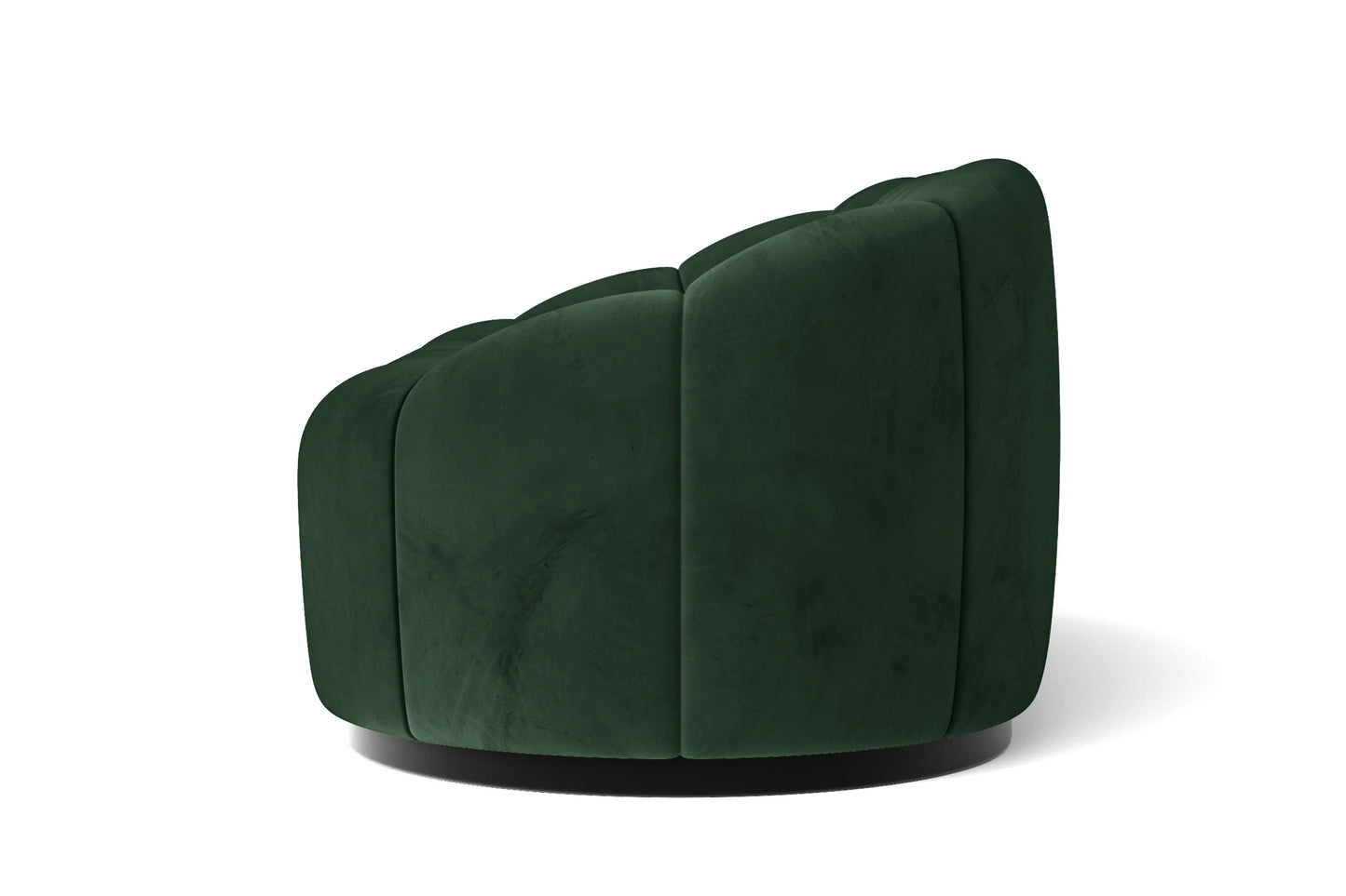 Columbia 2 Seater Sofa Green Velvet