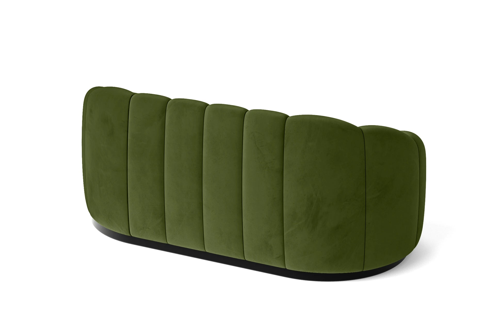 Columbia 2 Seater Sofa Lime Velvet