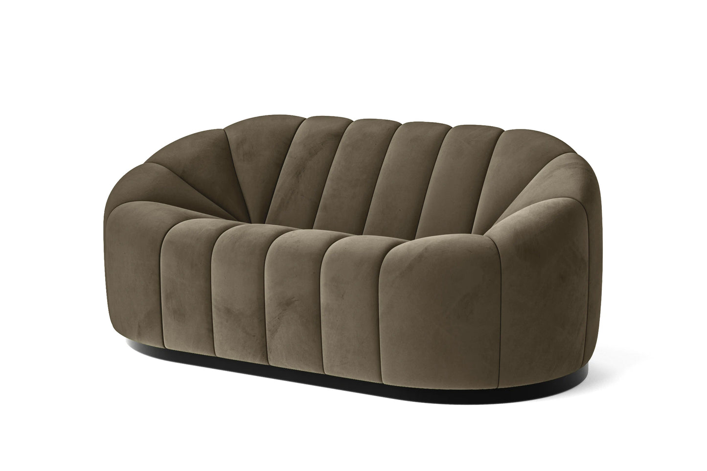 Columbia 2 Seater Sofa Sand Velvet