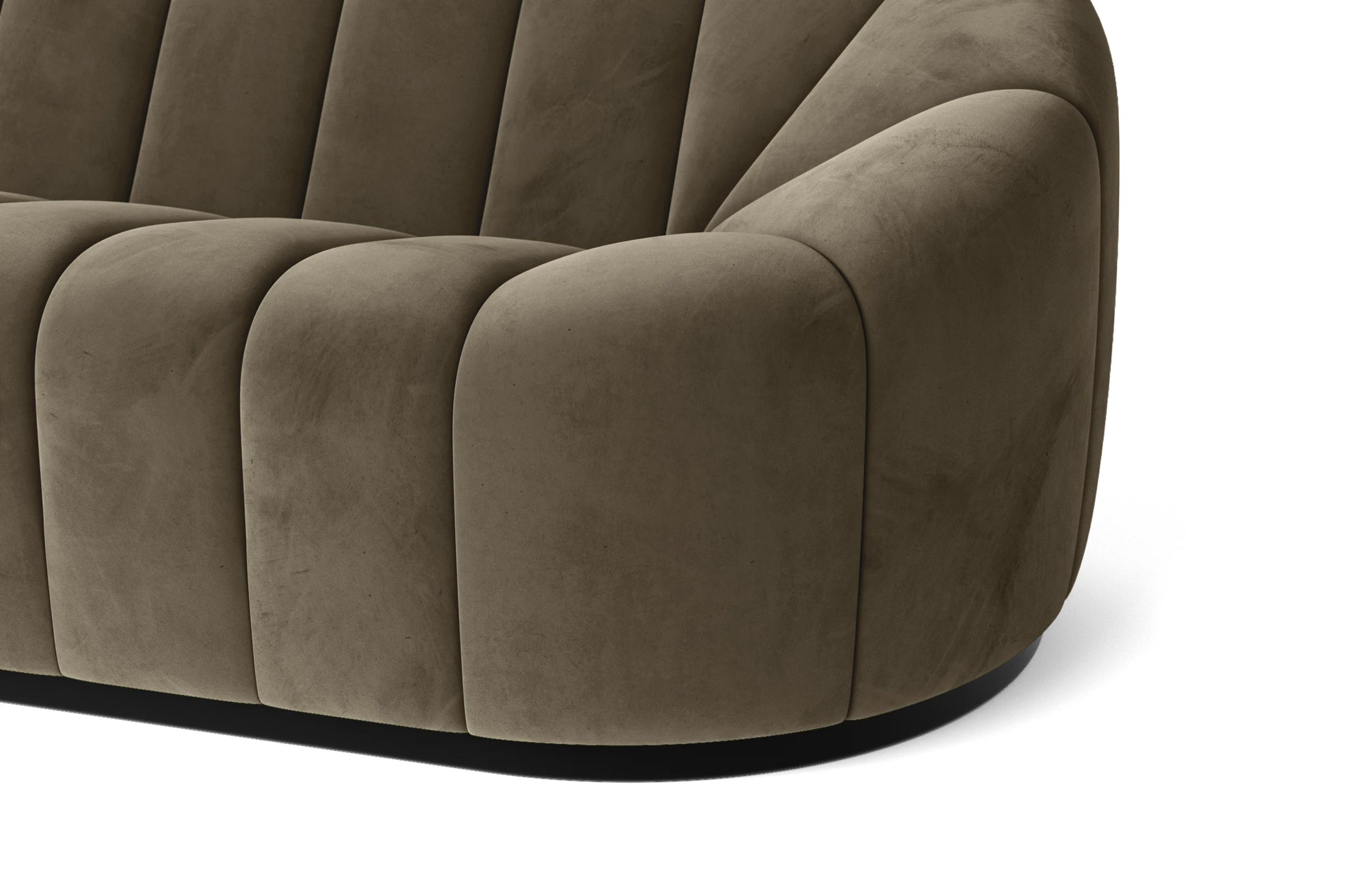 Columbia 2 Seater Sofa Sand Velvet