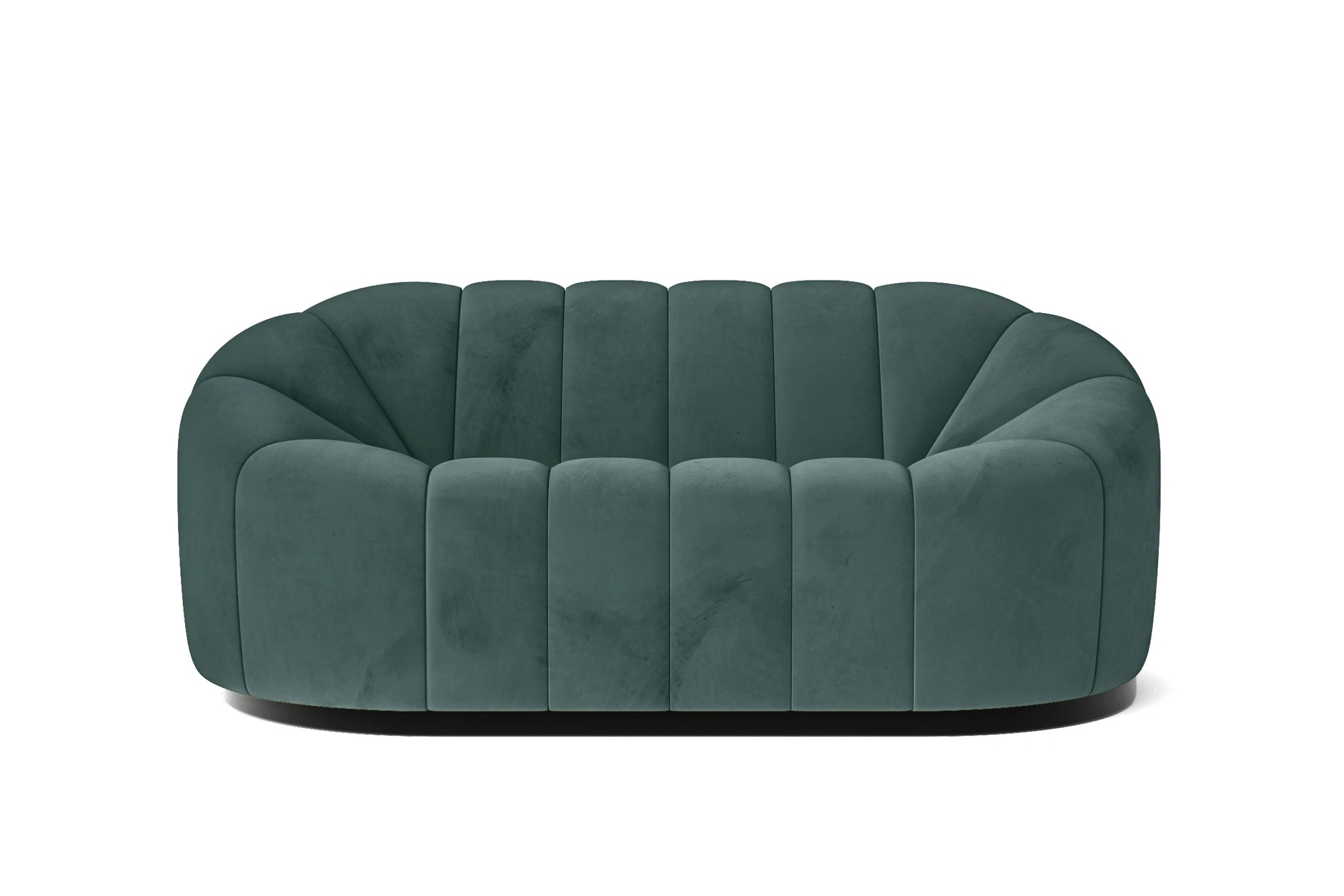 Columbia 2 Seater Sofa Teal Velvet