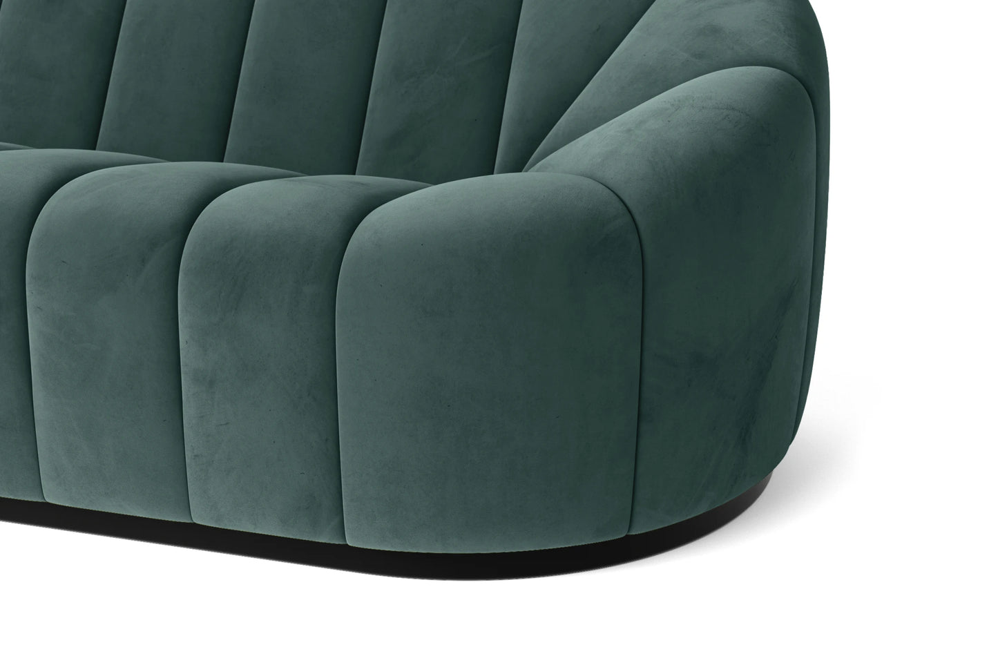 Columbia 2 Seater Sofa Teal Velvet