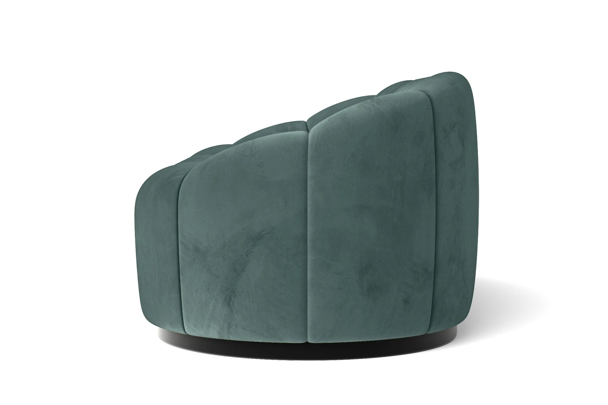 Columbia 2 Seater Sofa Teal Velvet