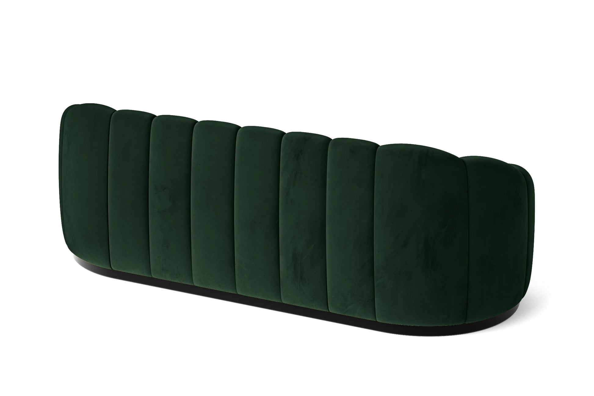 Columbia 3 Seater Sofa Green Velvet