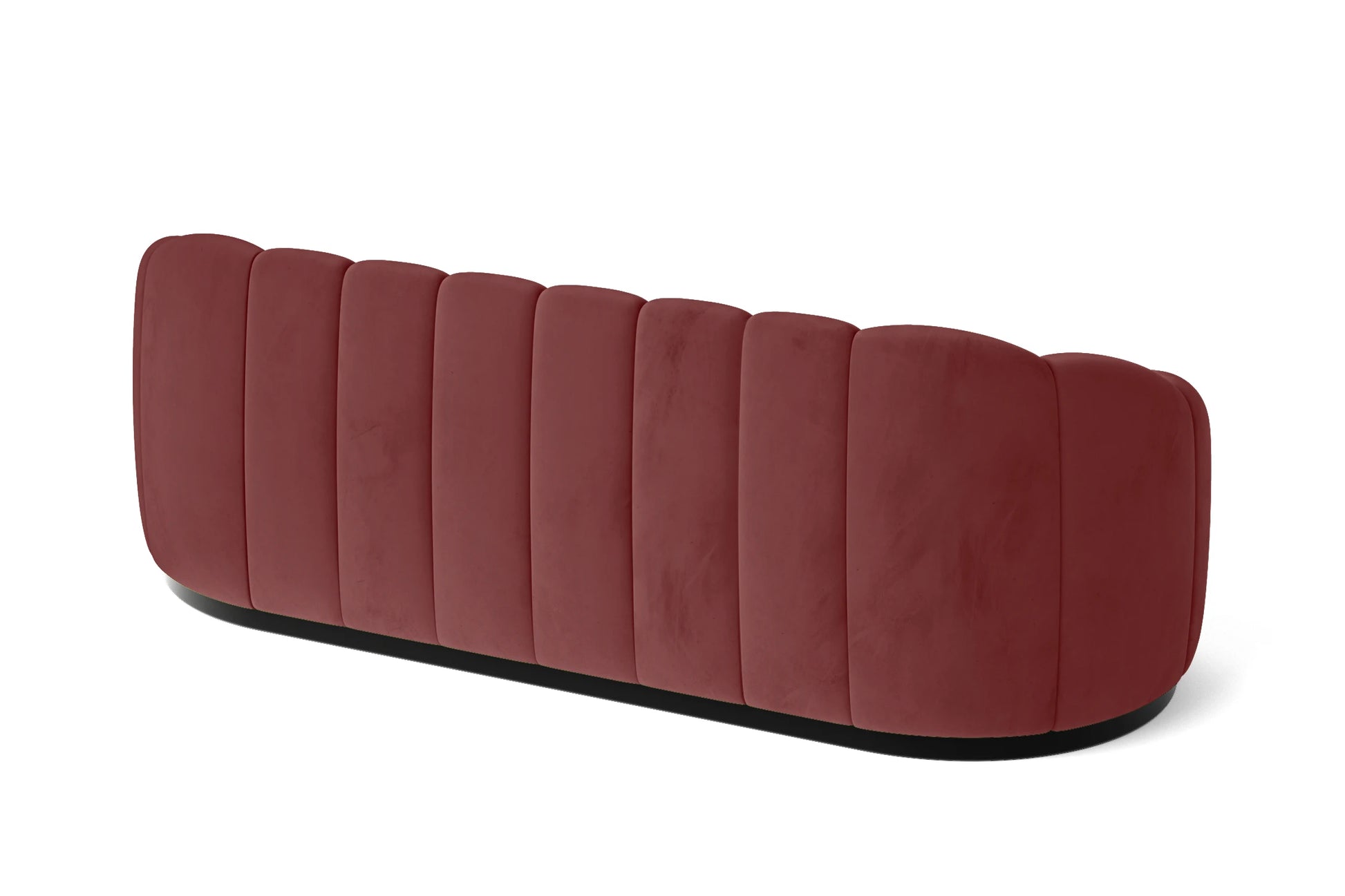 Columbia 3 Seater Sofa Pink Velvet