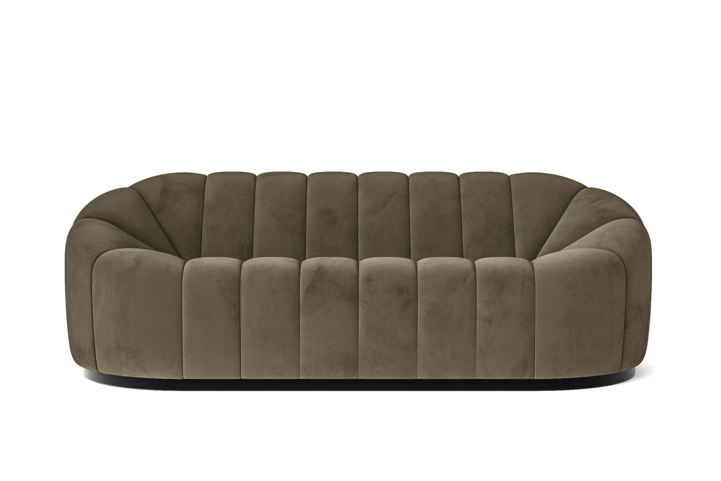 Columbia 3 Seater Sofa Sand Velvet