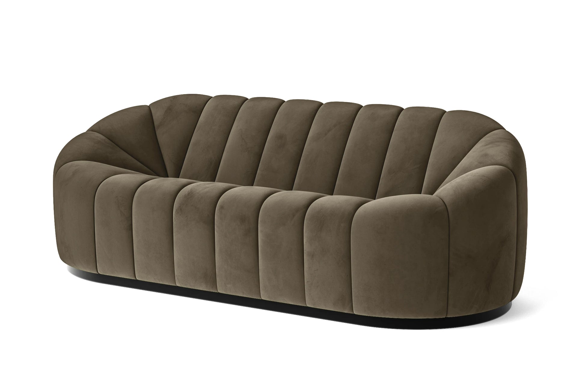 Columbia 3 Seater Sofa Sand Velvet