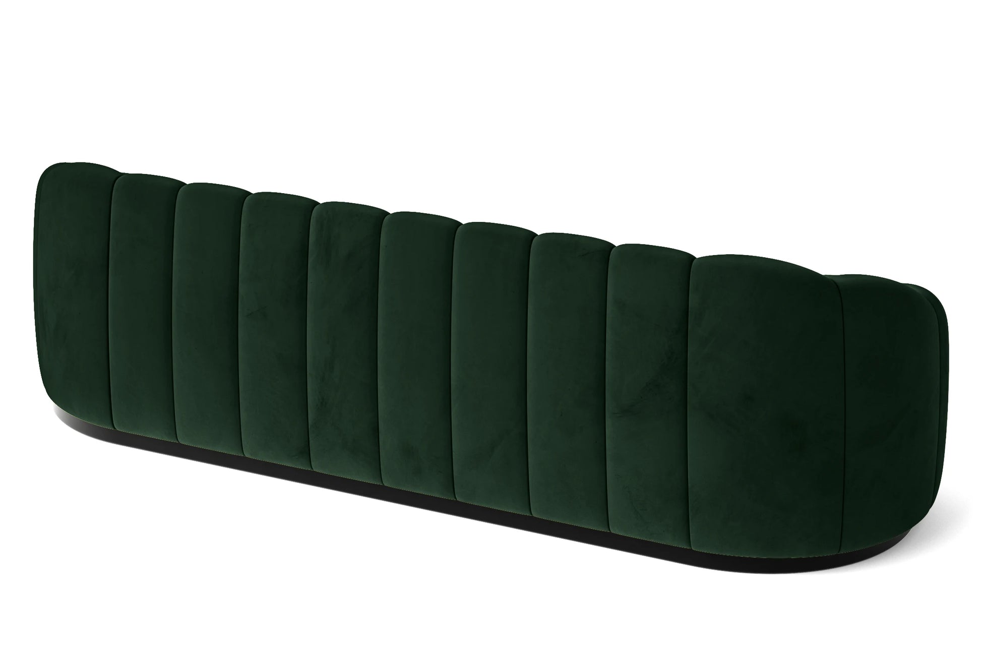 Columbia 4 Seater Sofa Green Velvet