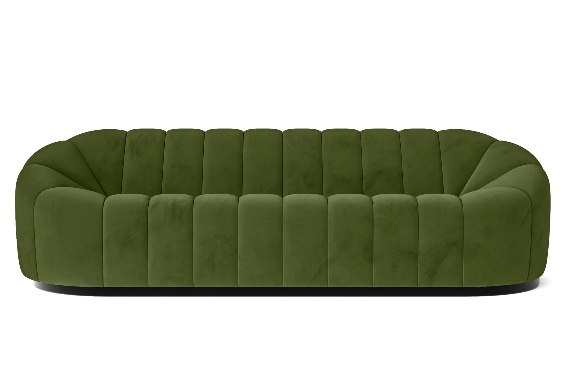 Columbia 4 Seater Sofa Lime Velvet